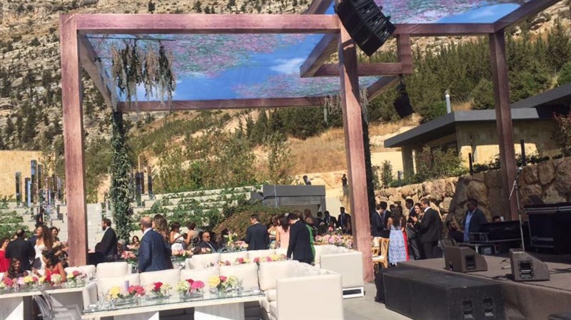 Bassel And Marianne Frangieh Wedding Party
